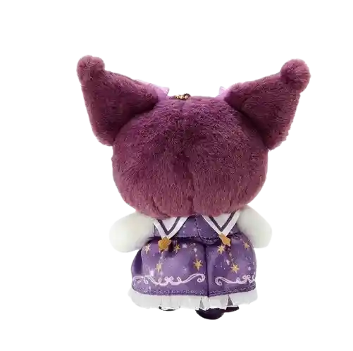 Peluche Mascota Kuromi 12cm Serie Starry Wizard Sanrio Original