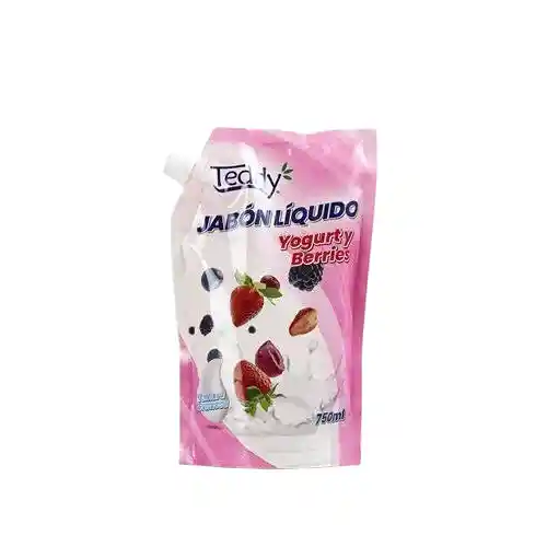 Jabón Líquido Yogurt Y Berries Teddy 750 Ml