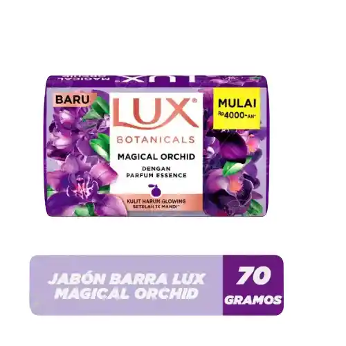 Jabon Barra Lux Magical Orchid 70 Gramos
