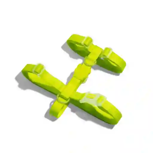 Arnes Perro Zeedog Neopro Lime H-harness Medium