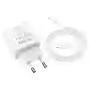 Cargador Dual Tipo C Pd + Usb Qc3.0 + Cable Tipo C A C 20w - C80a Plus