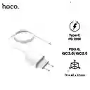 Cargador Con Cable Tipo Hoco C A Lightning Para Iphone 20w - Hoco C76a Plus 3a