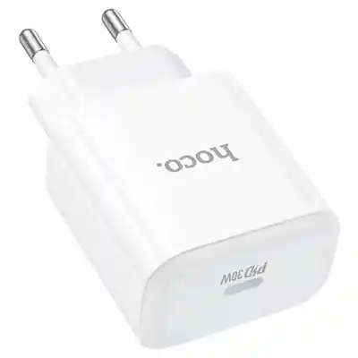 Cargador Adaptador Tipo C Pd 30w Sin Cable - Hoco C76a Pro 3a