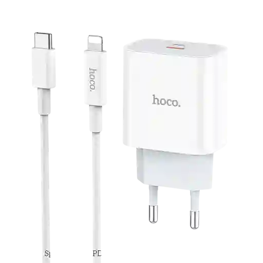 Cargador Rápido Con Cable Tipo C A Tipo C Pd 30w - Hoco C76a Pro 3a
