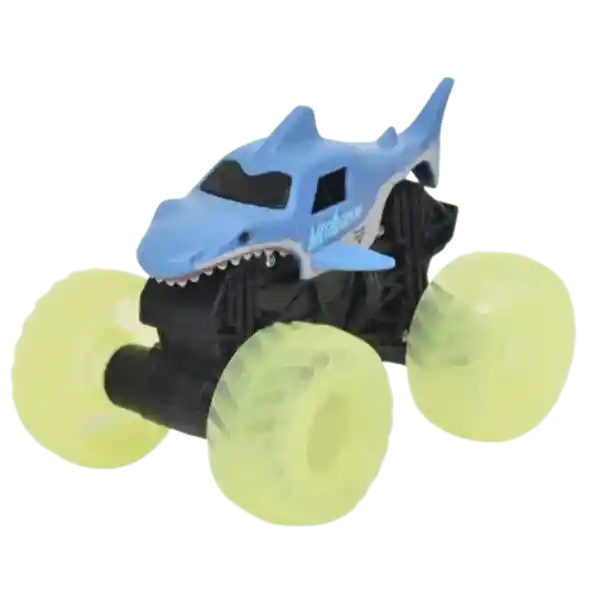 Monster Jam Vehículo Con Luz 1:43 Megalodon