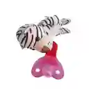 Sujeta Chupete Porta Chupete Peluche Apego + Chupete (tigre Rosa)
