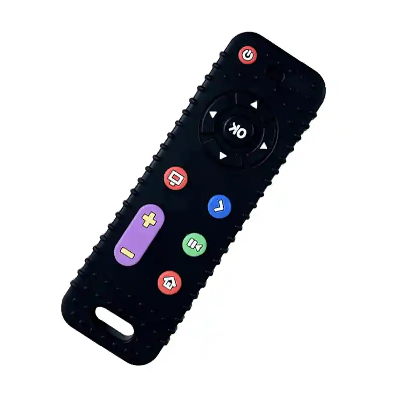 Mordedor Sensorial Silicona Control Remoto Denticion Bebe