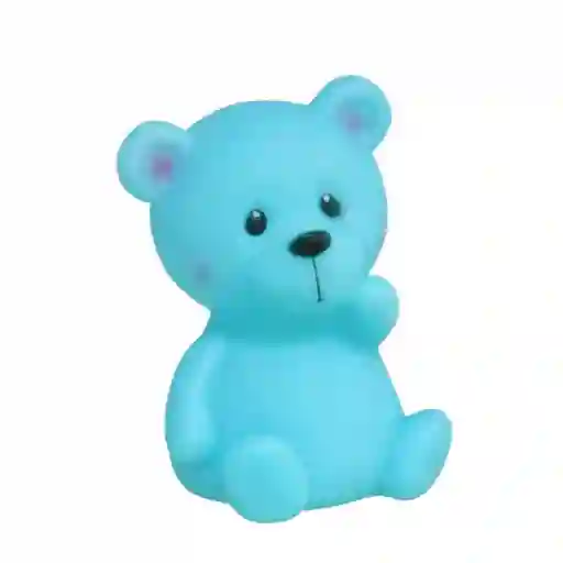 Lampara Mini Led Espanta Cuco Luz Nocturna Niños + Baterias (osito)