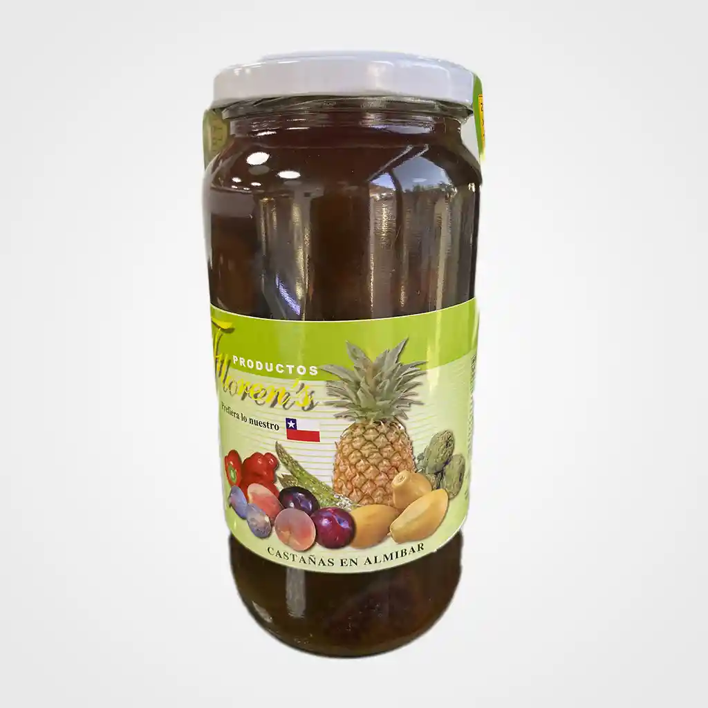 Castañas En Almibar 1 Litro