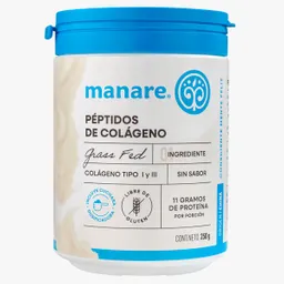 Peptidos De Colágeno 250 G Marca Manare