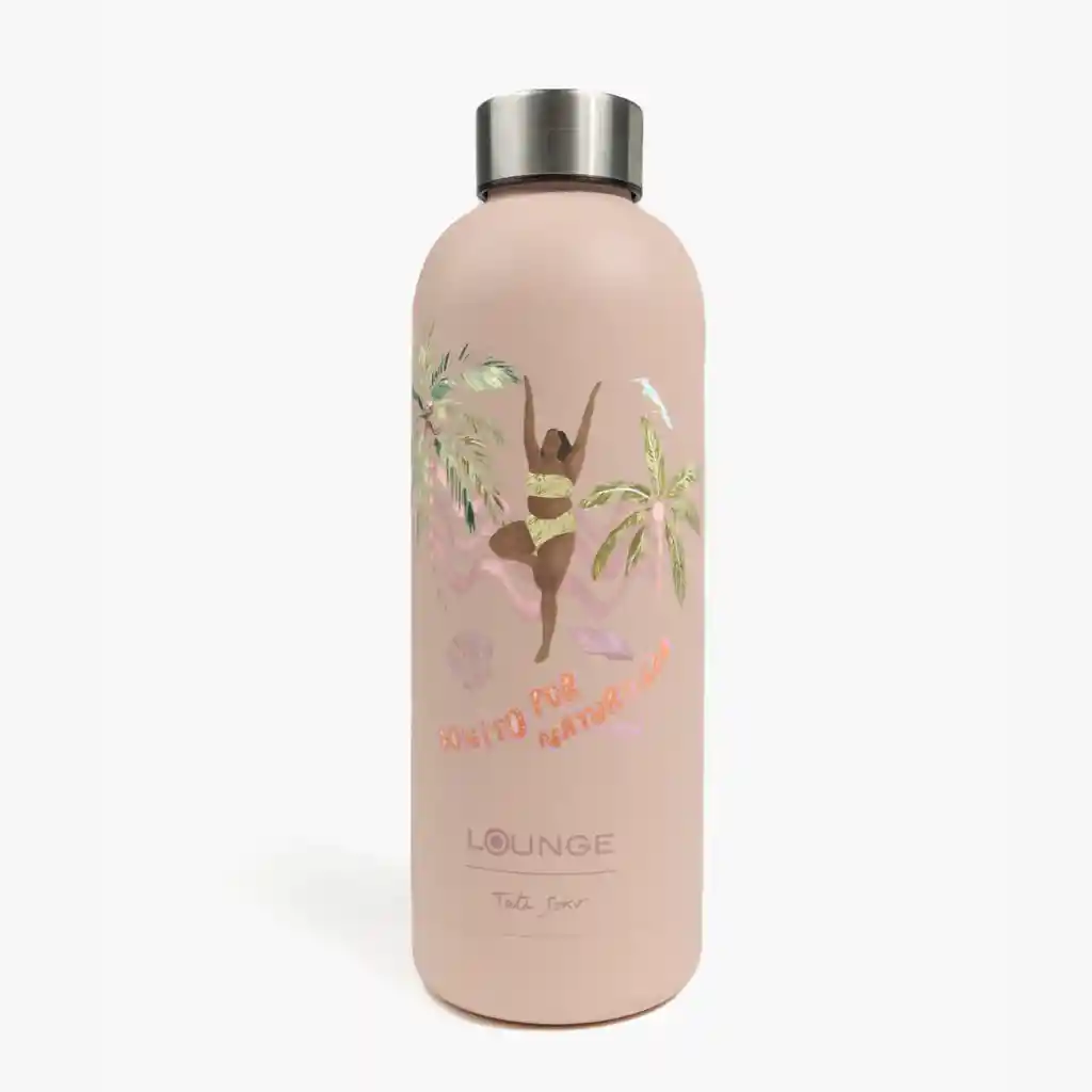 Botella Mujer The Artist Project By @tatisoko Rosado