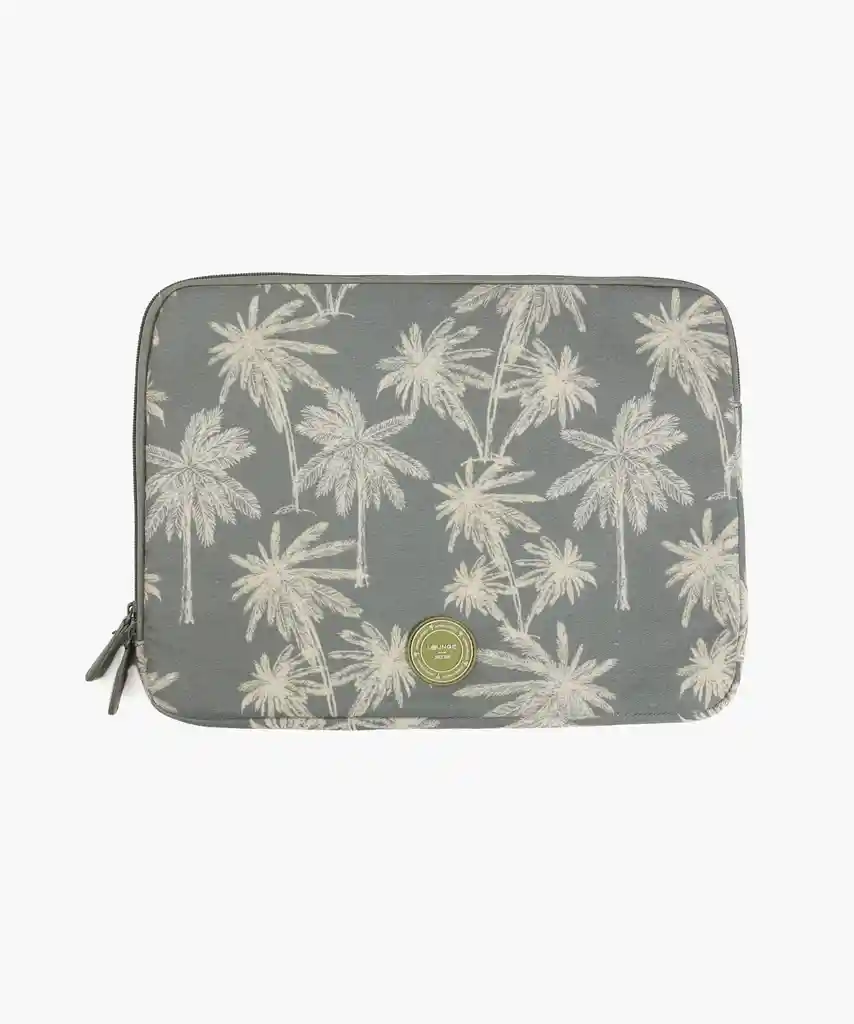 Funda Notebook Mujer Palmeras 13/15" Verde