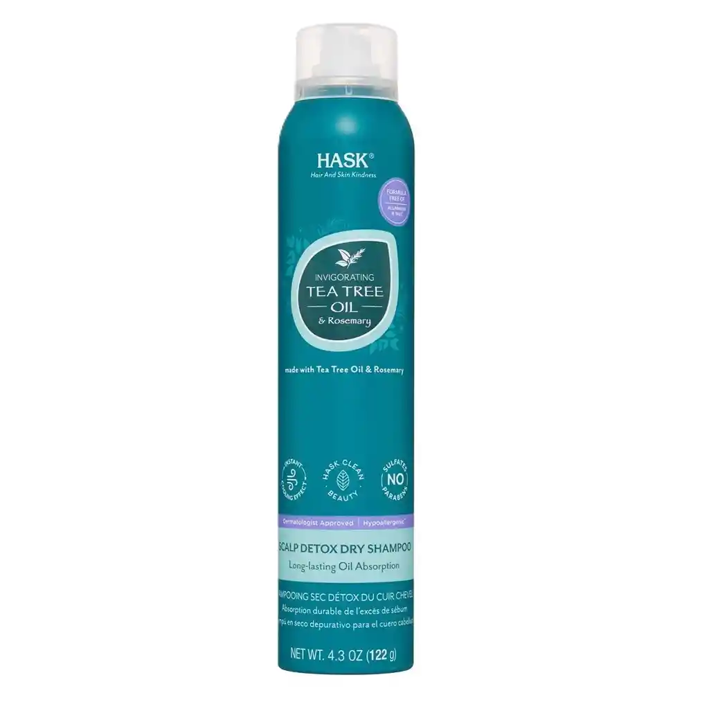 Shampoo Hask En Seco Tea Tree 122 Gr