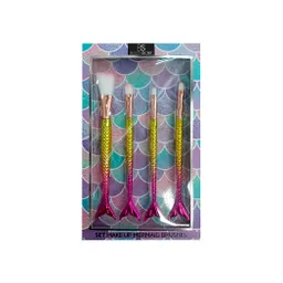 Estuche Beauty Secret Mermaid Brush X 4