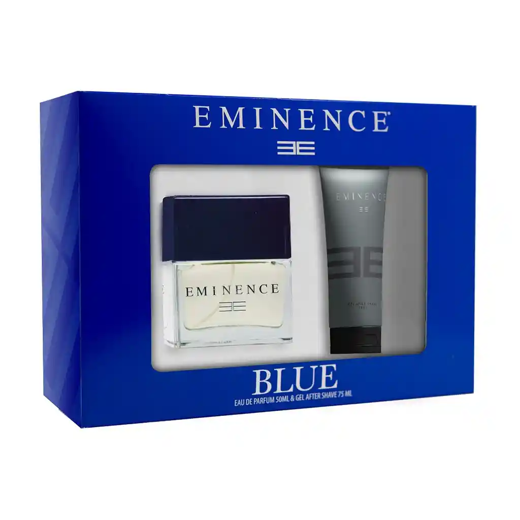 Estuche Perfume Eminence Blue Edc 50 Ml + After Shave 75 Ml