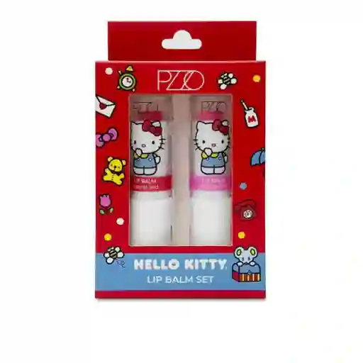 Estuche Petrizzio Duo Lip Balm Hello Kitty