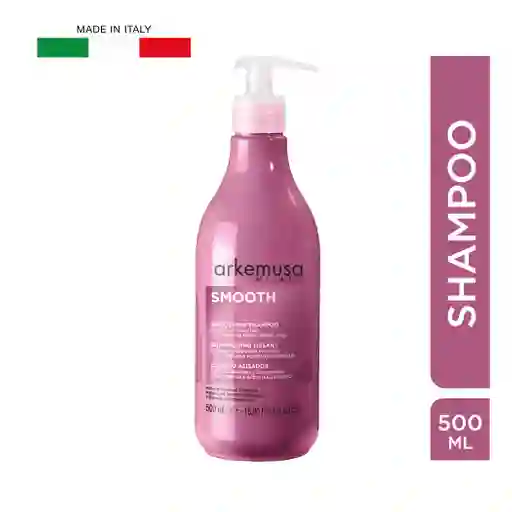 Shampoo Arkemusa Smooth Liso Anti Frizz 500 Ml