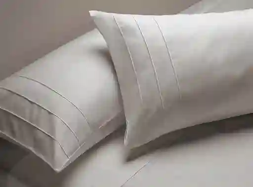 Sábana Rosen Lisa Plata 300 Hilos 2 Pl