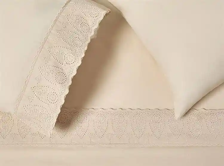 Set Sab New Broderie Liso 2pl Taupe