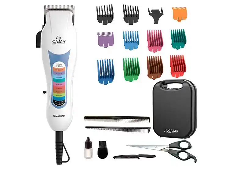 Máquina Corta Pelo Gama Gm596 Clipper 20 Accesorios