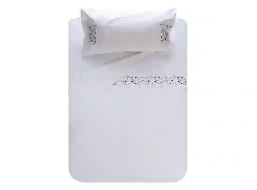 Juego De Sábanas Nina Herrera Florencia 1.5 Plazas 200 Hilos