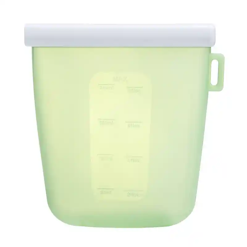 Bolsa De Silicona Para Alimentos Verde Menta