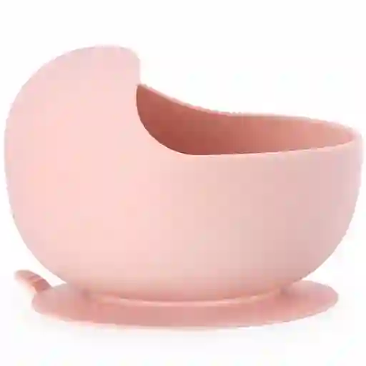 Bowl De Silicona Con Succion Palo Rosa