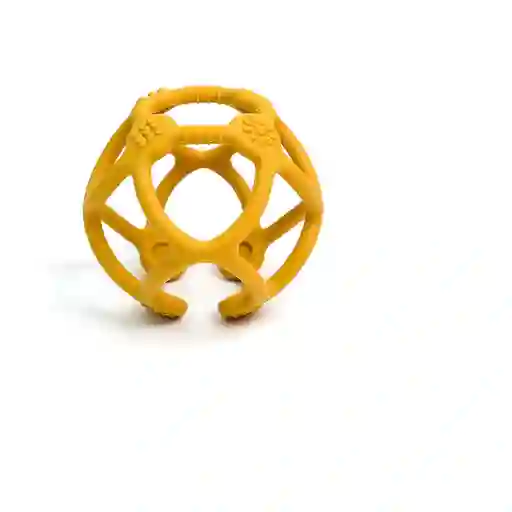 Bola Mordedor De Silicona Amarillo
