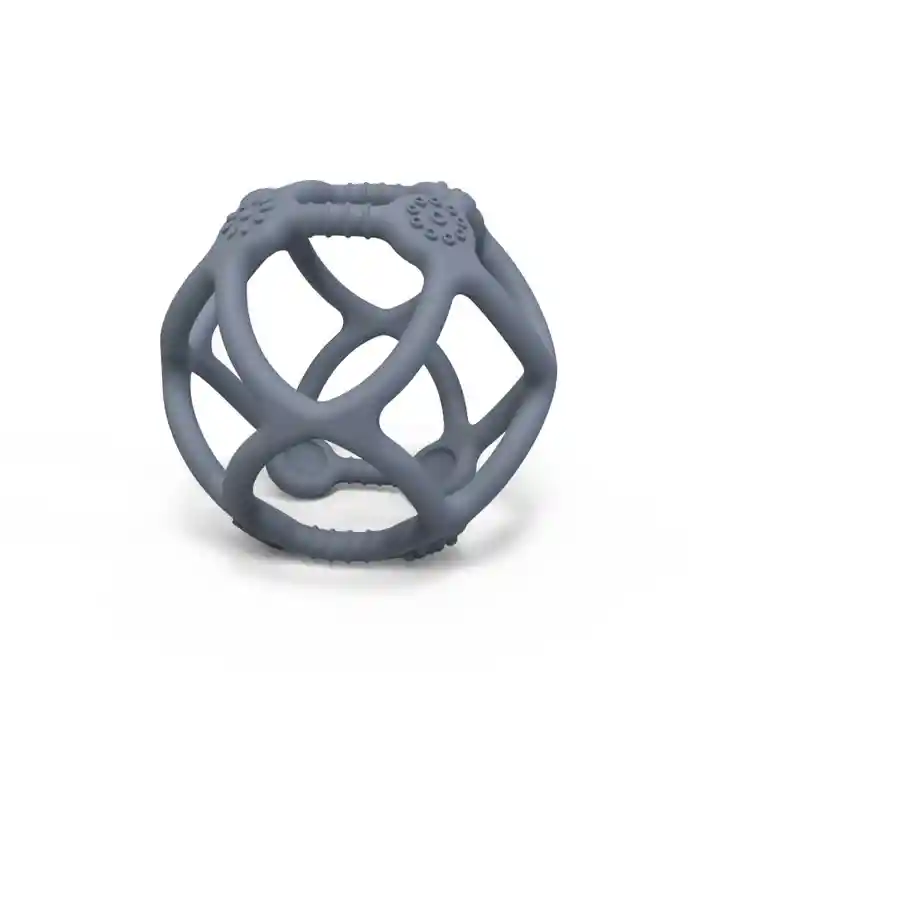 Bola Mordedor De Silicona Gris