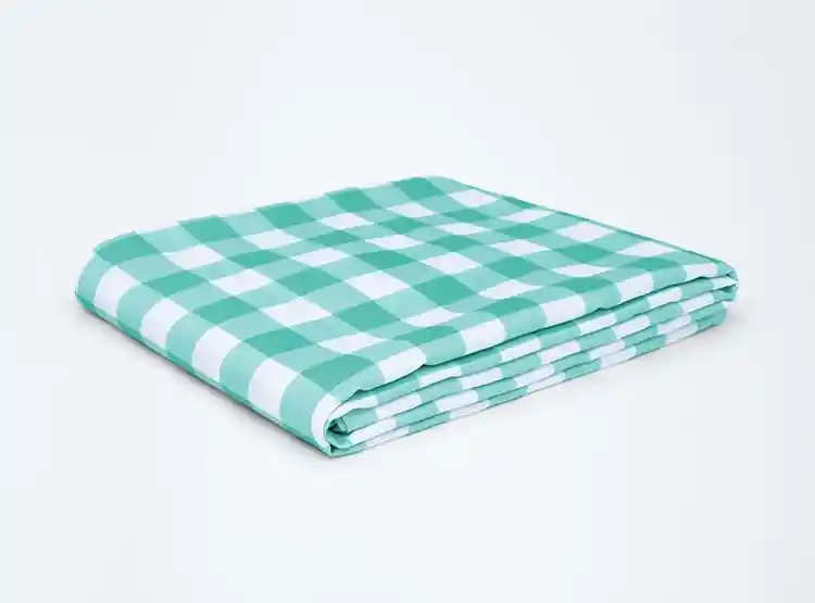 Mantel 180x240m Waterp Aqua