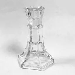 Portavela Vidrio Cuadrado 12.5cm