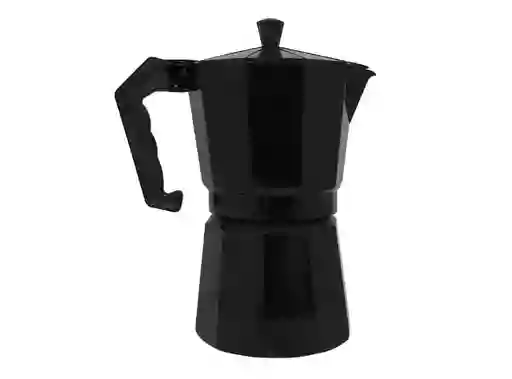 Cafetera Italiana 9 Tazas Negra