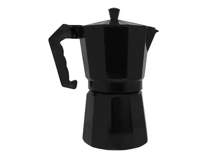 Cafetera Italiana 9 Tazas Negra