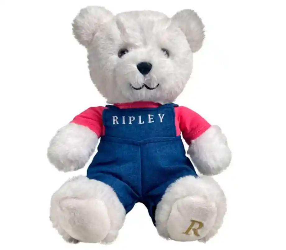 Oso Ripley Jardinera Polera Rosada