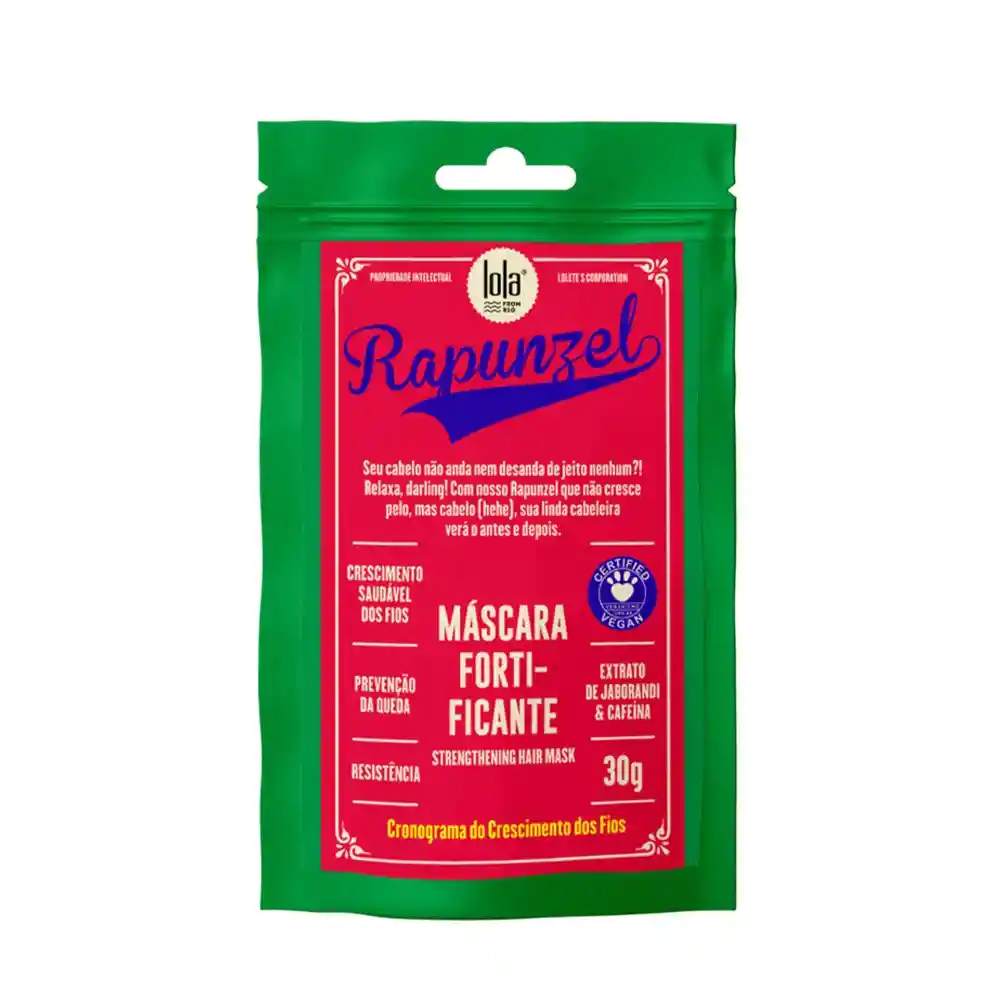 Sachet Mascarilla Lola Rap Xs Rapunzel 30g