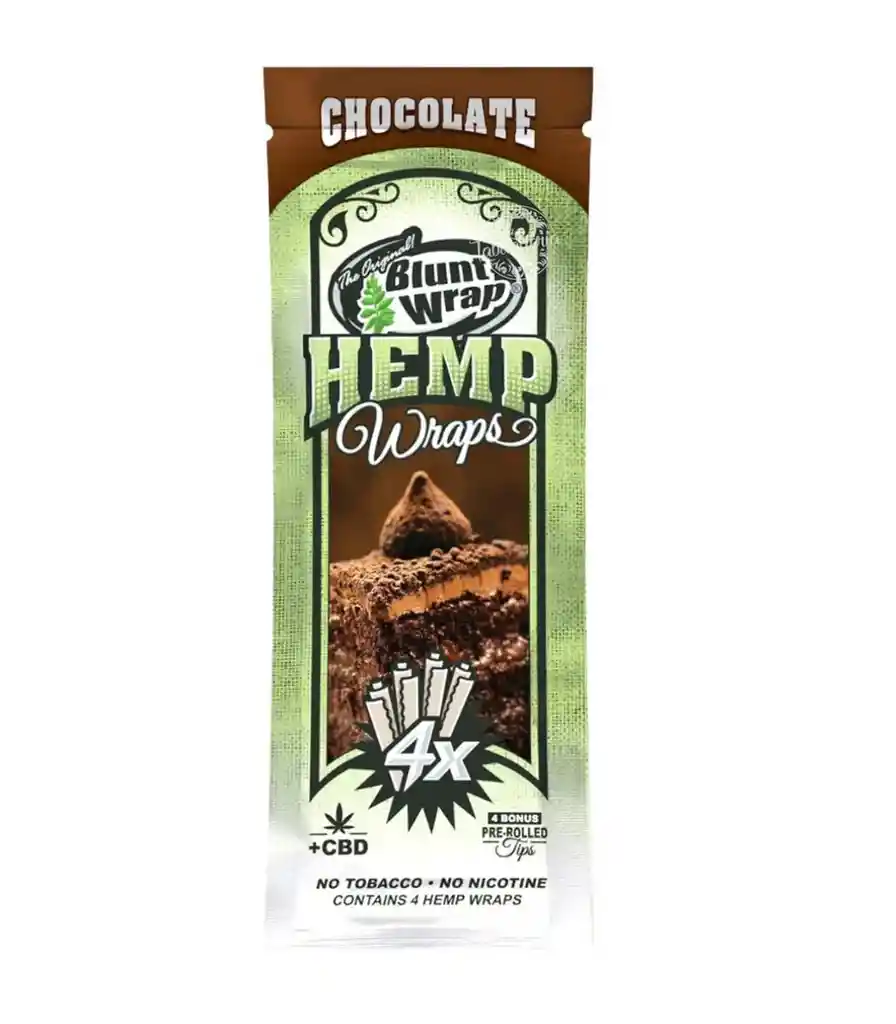 Blunt Hemp Wrap X4 Chocolate