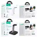 Base Cargador Inalámbrico 3 En 1 Hoco Cw43 Blanco