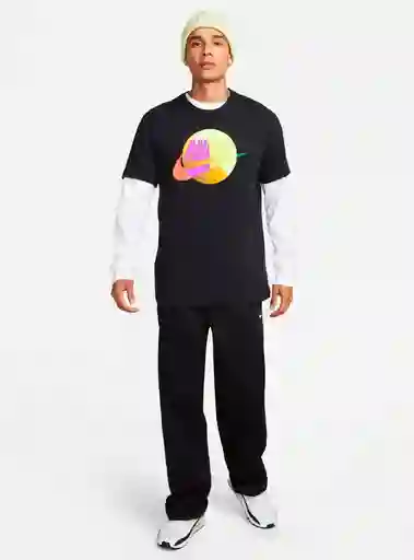 Plr M Nsw Tee Futura Brand Ne Negro M