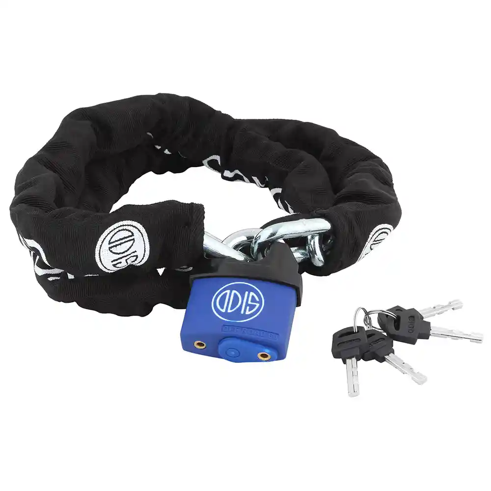 Pack Auto Rueda Odis Off Road Candado 60mm + Cadena 10mmx140cm