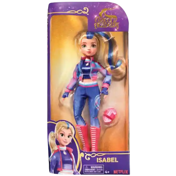 Academia Unicornio Muñeca Isabel