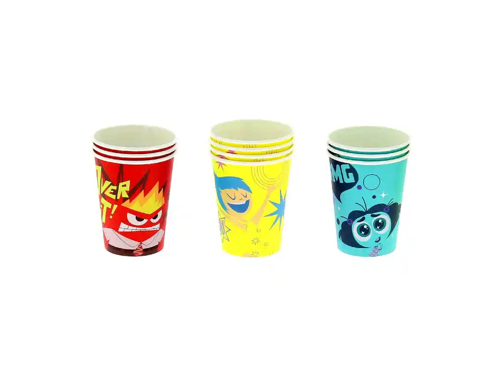 Vasos Inside Out 266 Ml 10 Un