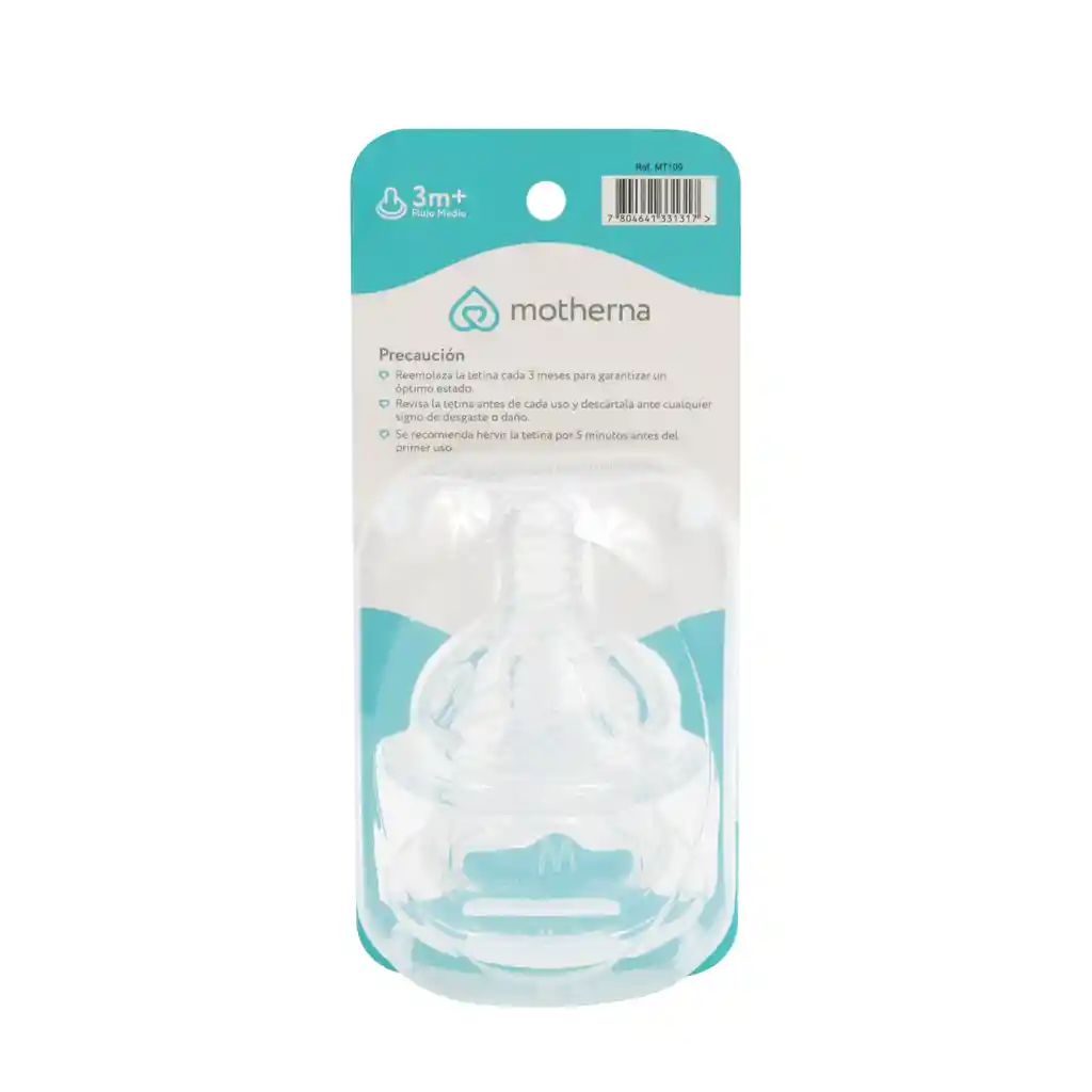 Tetinas Boca Ancha Motherna 2uns.