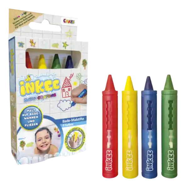 Craze Inkee Crayones Para Baño 4ú.