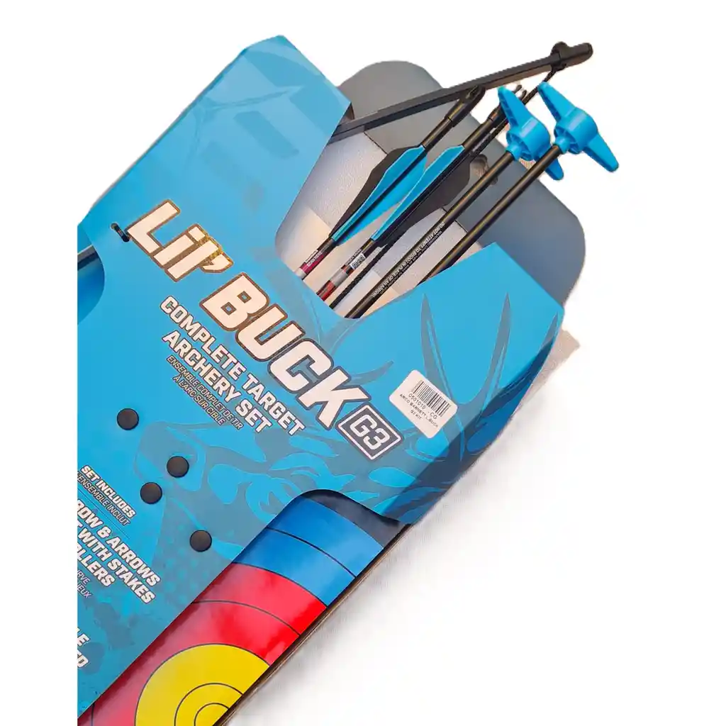 Arco Recurvo Barnett Lil Buck 83cms 12libras Azul Juvenil