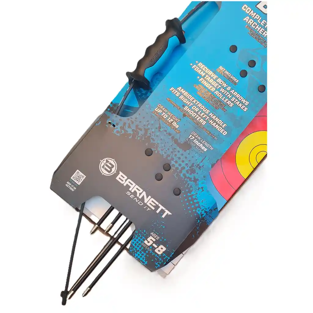 Arco Recurvo Barnett Lil Buck 83cms 12libras Azul Juvenil