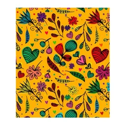 Papel De Regalo Marca Happydays Corazones-flores