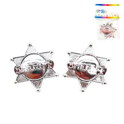 Placa Sheriff 2 Unidades