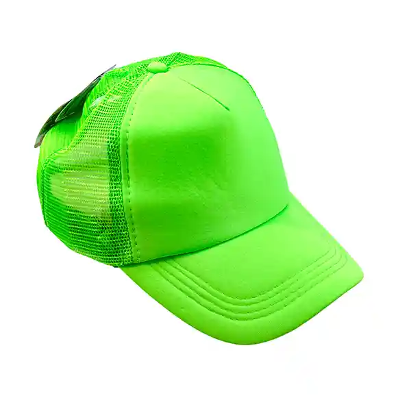 Sombrero Jockey Fluor Verde