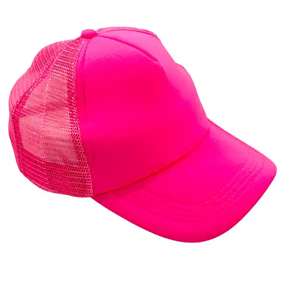 Sombrero Jockey Fluor Rosa