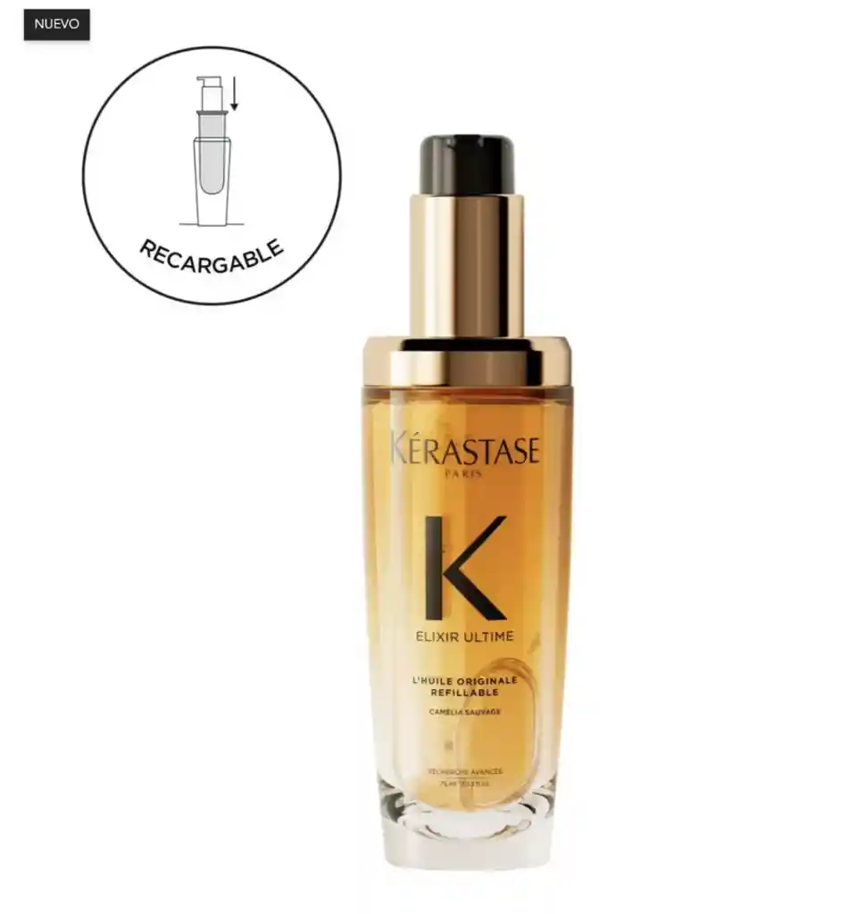 Aceite Capilar Kérastase Elixir Ultimo 75ml Nueva Versión